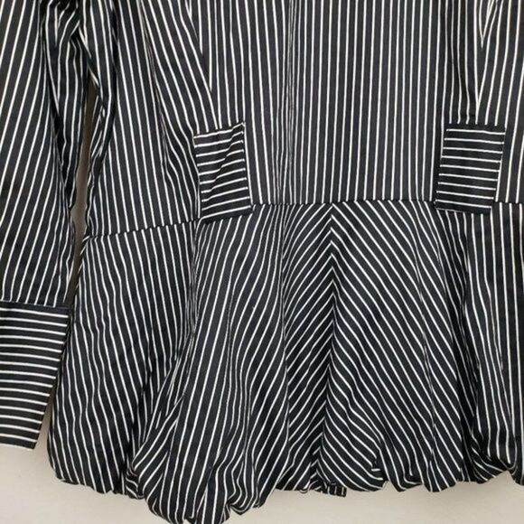 Giorgio Sant'Angelo striped balloon bottom shirt XL - Picture 6 of 15